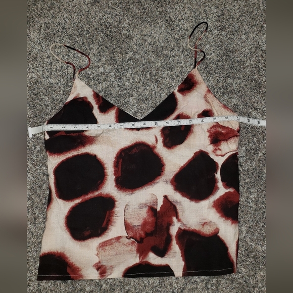 ASOS| Linen Camisole Tank Top - Picture 3 of 5